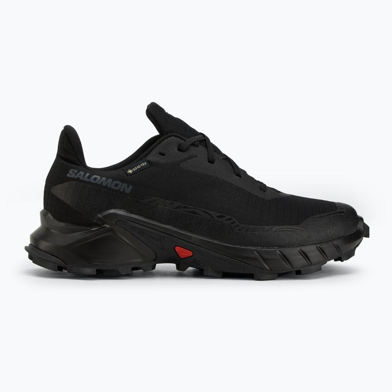Кросівки для бігу жіночі Salomon Alphacross 5 GTX black/black/ebony 2