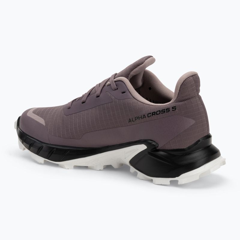 Кросівки для бігу жіночі Salomon Alphacross 5 GTX moonscape/black/white 3