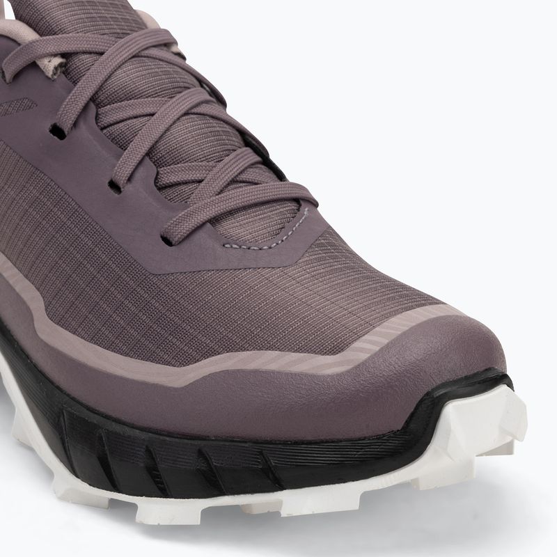 Кросівки для бігу жіночі Salomon Alphacross 5 GTX moonscape/black/white 7