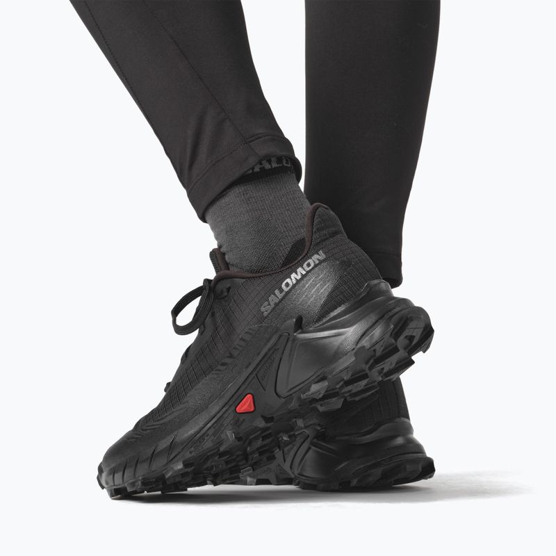 Кросівки для бігу жіночі Salomon Alphacross 5 black/black/ebony 3