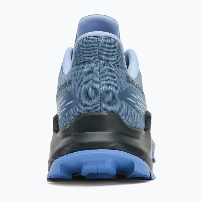 Кросівки для бігу жіночі Salomon Alphacross 5 bering sea/carbon/blue heron 6