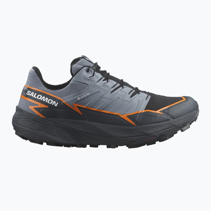 Чоловічі кросівки Salomon Thundercross GTX кремінний камінь/вуглець/помаранчевий перець 2