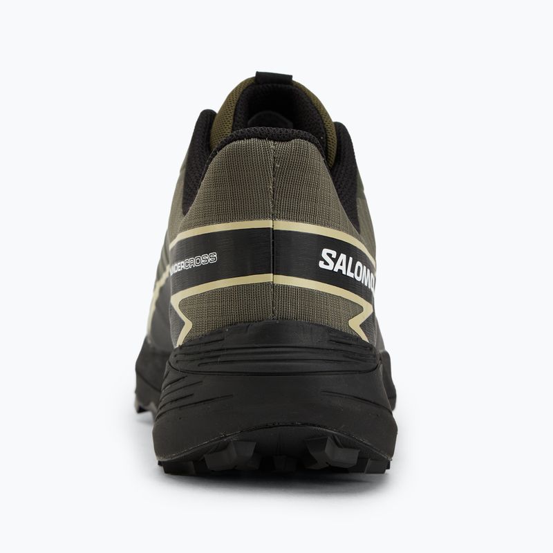 Кросівки для бігу чоловічі Salomon Thundercoss GTX olive night/black/alfalfa 6