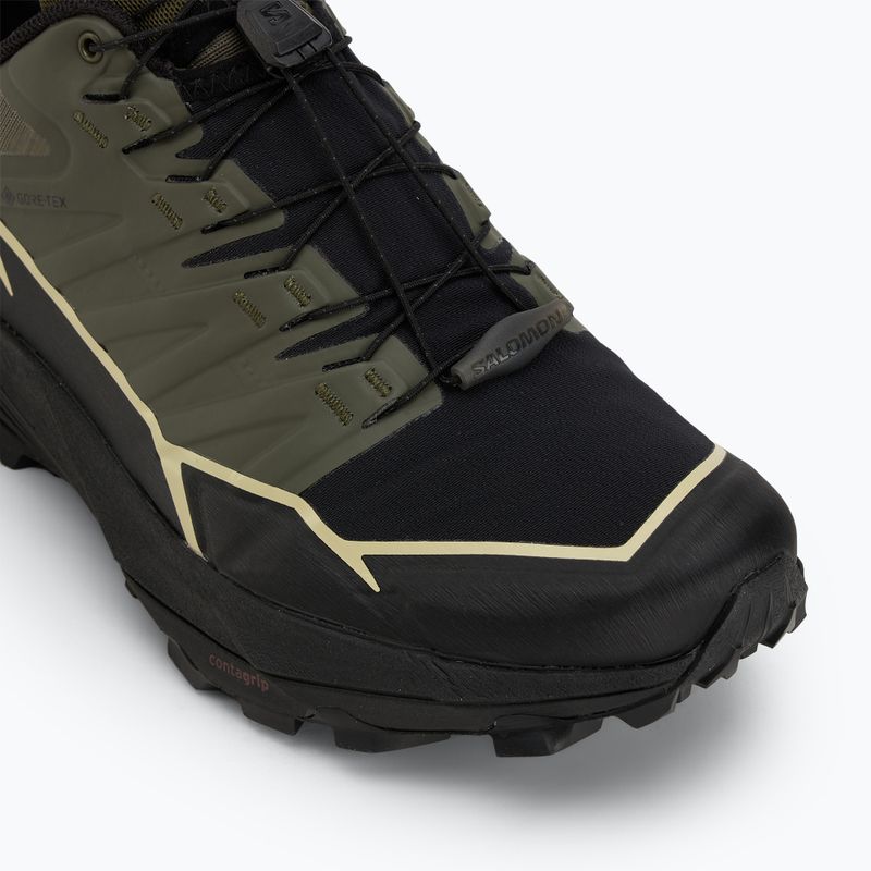 Кросівки для бігу чоловічі Salomon Thundercoss GTX olive night/black/alfalfa 7