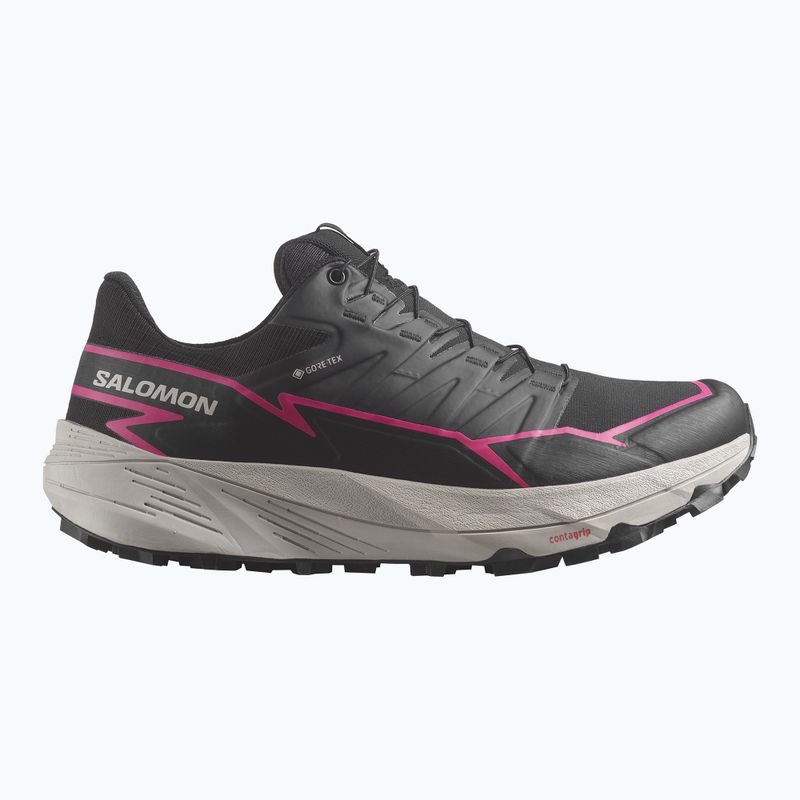 Кросівки для бігу жіночі Salomon Thundercoss GTX black/black/pink