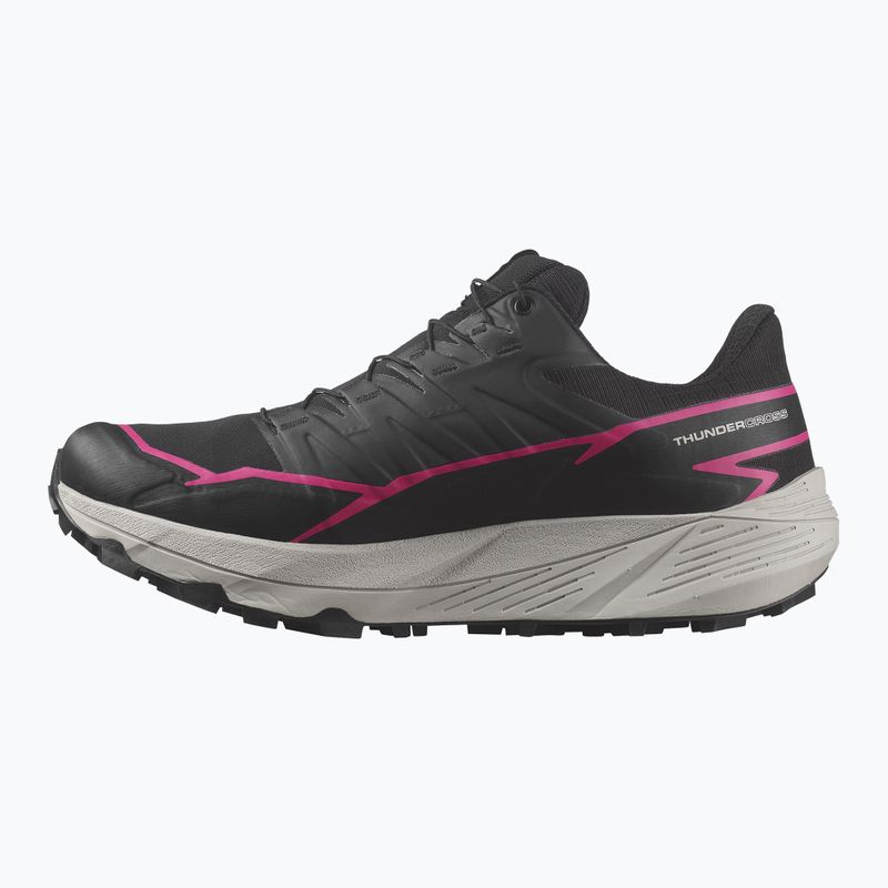 Кросівки для бігу жіночі Salomon Thundercoss GTX black/black/pink 2