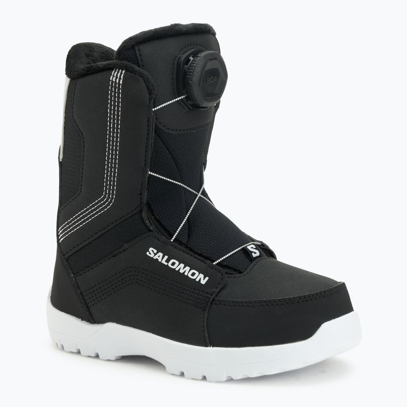 Черевики для сноуборду дитячі Salomon Whipstar Boa Jr black/black/white