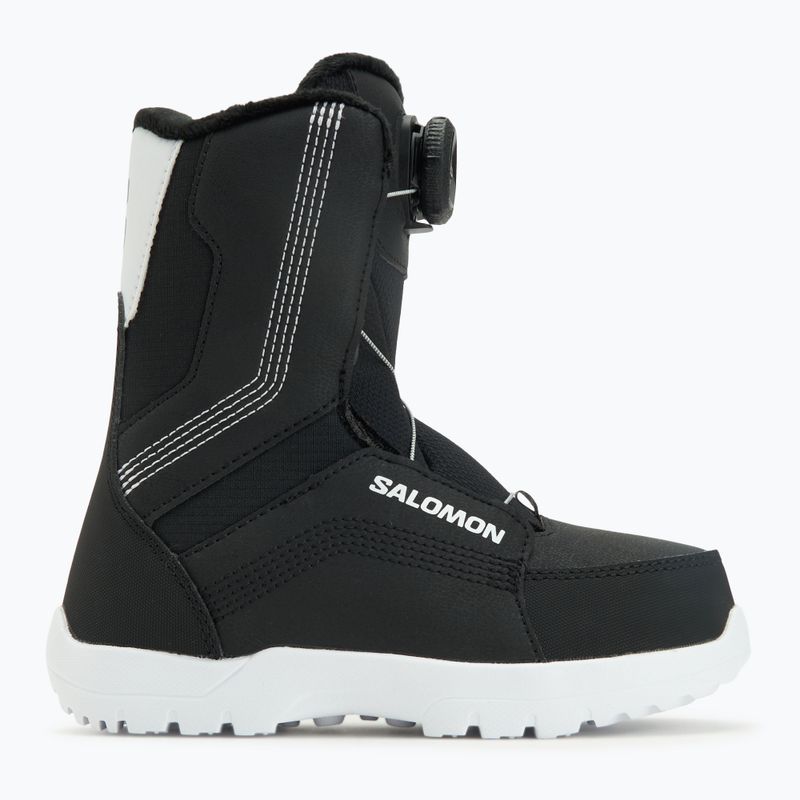Черевики для сноуборду дитячі Salomon Whipstar Boa Jr black/black/white 5