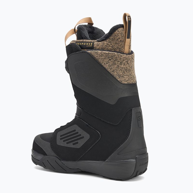 Черевики для сноуборду жіночі Salomon Kiana Dual Boa W black/black/sepia tint 2