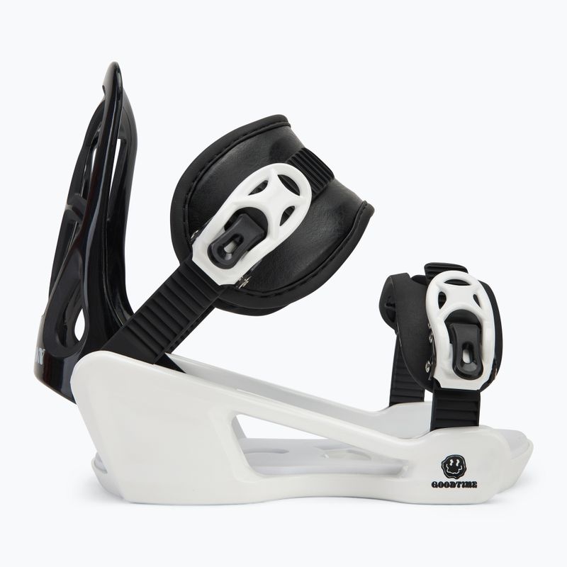 Кріплення сноубордичне дитяче Salomon Goodtime XS black/white 2