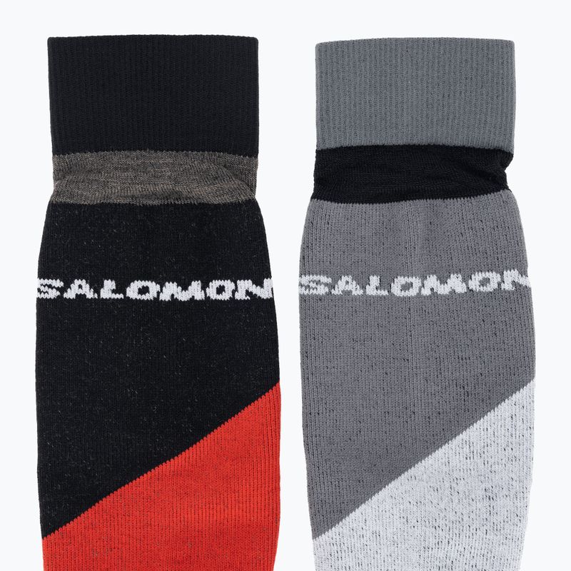 Шкарпетки лижні Salomon S/Access 2 пари black/beluga 7