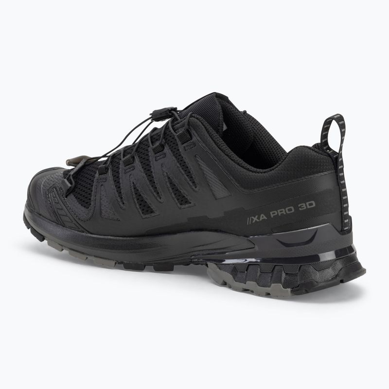 Кросівки для бігу чоловічі Salomon XA Pro 3D V9 Wide black/phantom/pewter 3