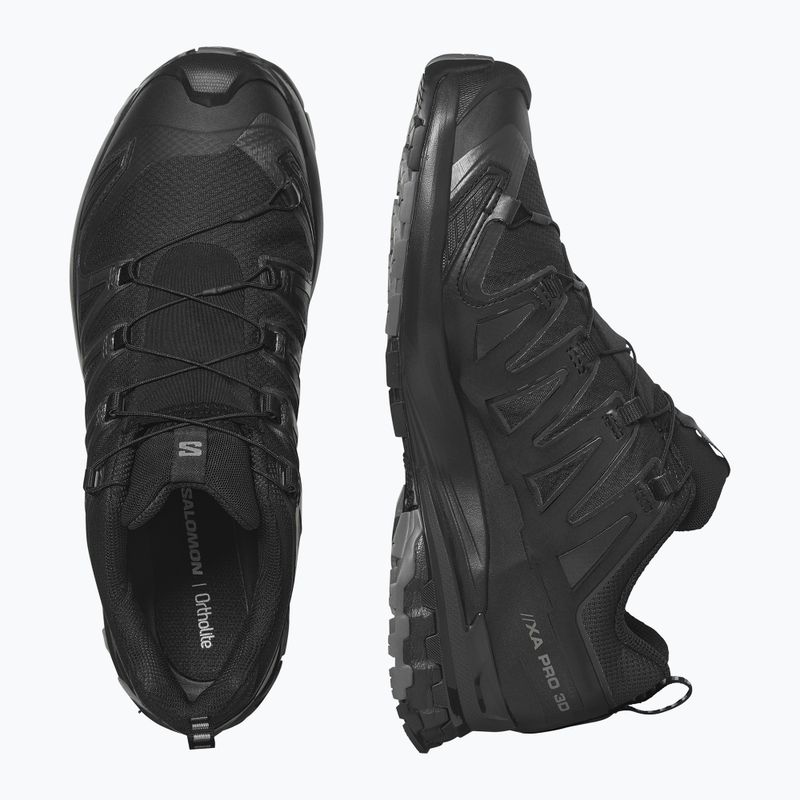 Кросівки для бігу чоловічі Salomon XA Pro 3D V9 black/phantom/pewter 12