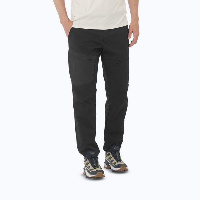 Чоловічі трекінгові штани Salomon Outerpath Utility deep black