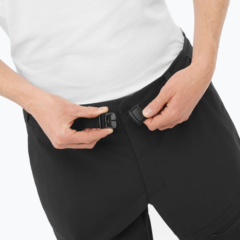 Чоловічі трекінгові штани Salomon Outerpath Utility deep black 3