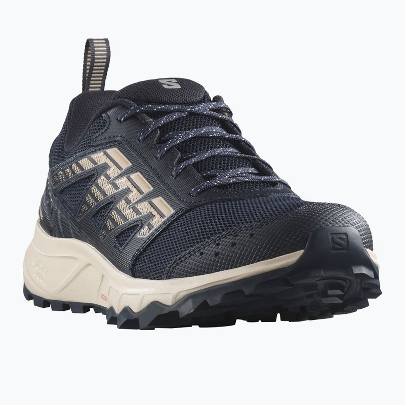 Кросівки для бігу чоловічі Salomon Wander carbon/india ink/almond buff 8
