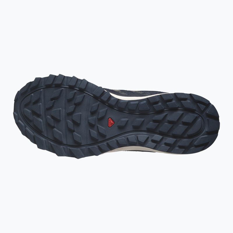 Кросівки для бігу чоловічі Salomon Wander carbon/india ink/almond buff 10