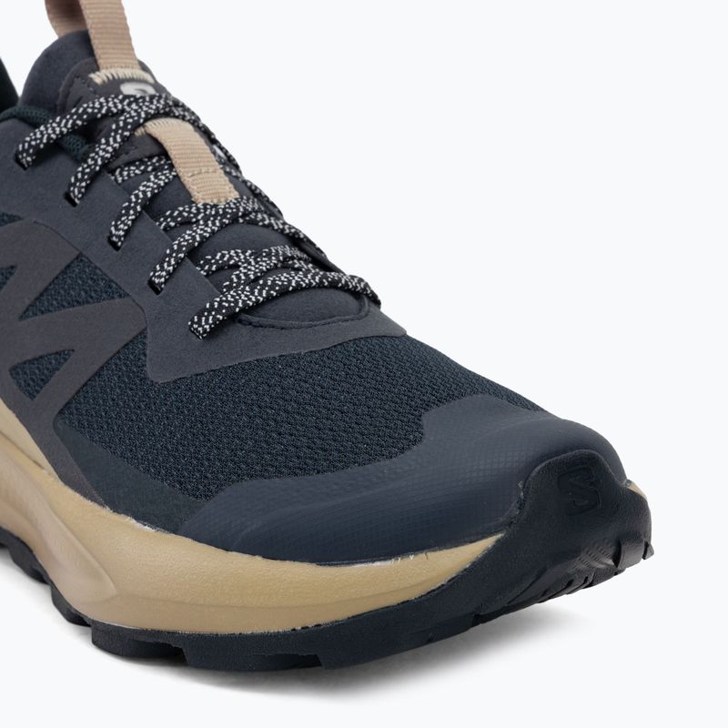 Кросівки туристичні чоловічі Salomon Elixir Activ carbon/slate green/glacier 7