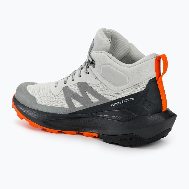 Чоловічі туристичні черевики Salomon Elixir Activ MID GTX льодовик сірі/фантом 3