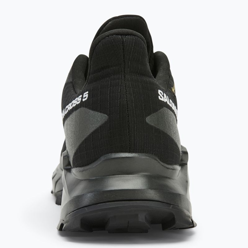 Кросівки для бігу чоловічі Salomon Alphacross 5 GTX black/peat/sulphur spring 6