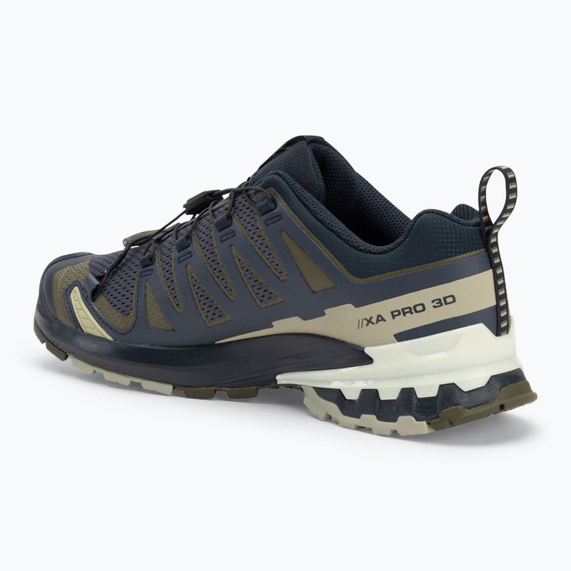 Кросівки для бігу чоловічі Salomon XA Pro 3D V9 india ink/olive night/aloe wash 3