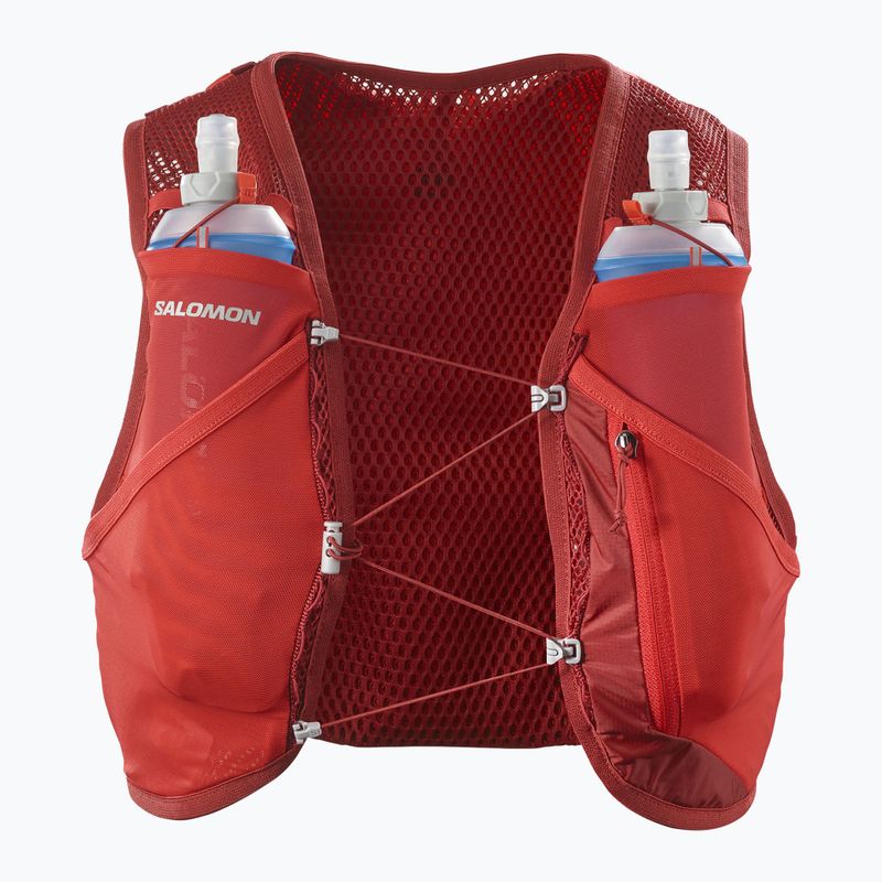 Жилет для бігу Salomon Active Skin 4 set red dahlia/high risk