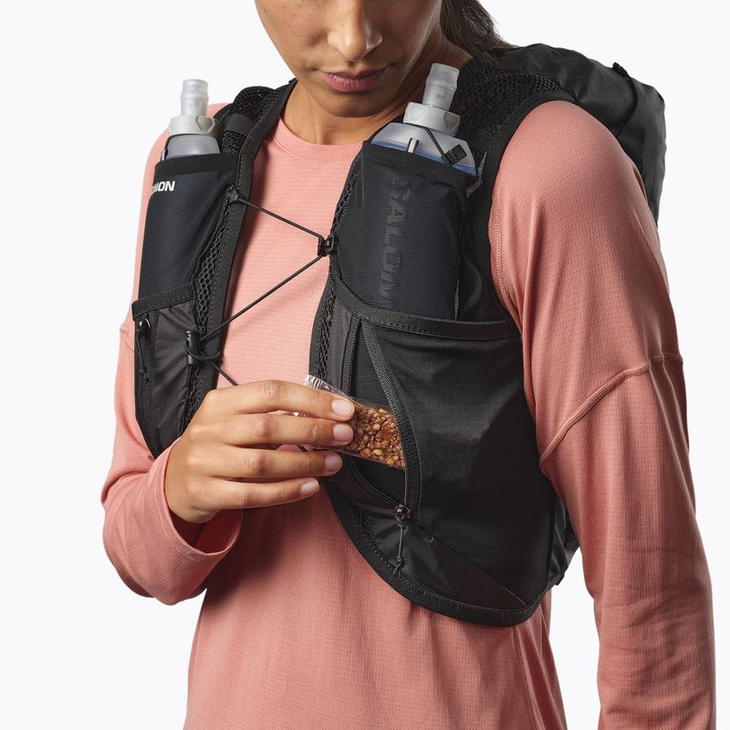 Жилет для бігу жіночий Salomon Active Skin 12 Set black/metal 7