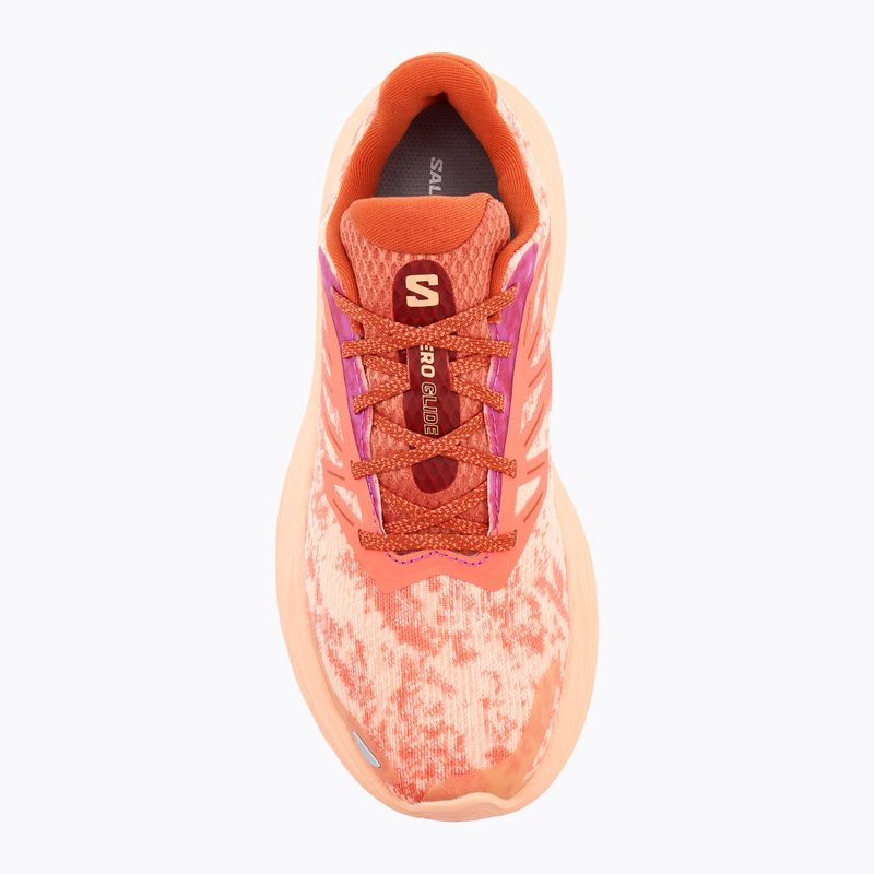 Жіночі кросівки Salomon Aero Glide 2 spice route/персиковий кварц/свіжий лосось 5