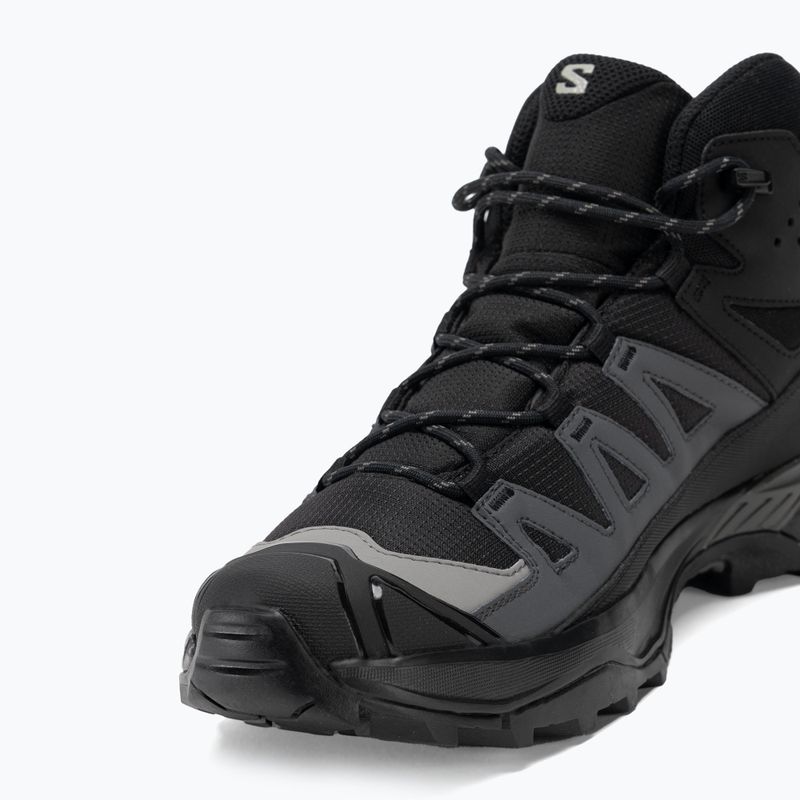 Чоловічі туристичні черевики Salomon X Ultra 360 MID GTX чорні/магніт/олов'яні 7