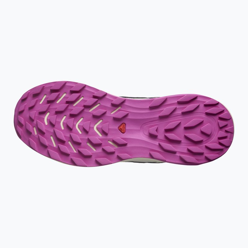 Жіночі кросівки Salomon Ultra Flow чорний/прозорий жовтий/рожево-фіолетовий 12