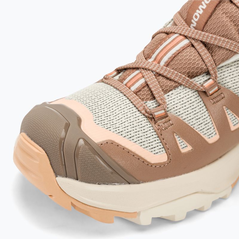 Жіночі трекінгові черевики Salomon X Ultra 360 Edge Mid GTX пісочний хліб/сира умбра 9