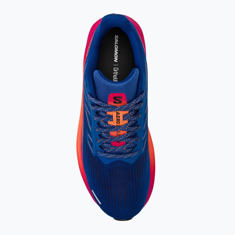 Кросівки для бігу чоловічі Salomon Aero Blaze 2 dragon fire/vivacious/surf the web 7