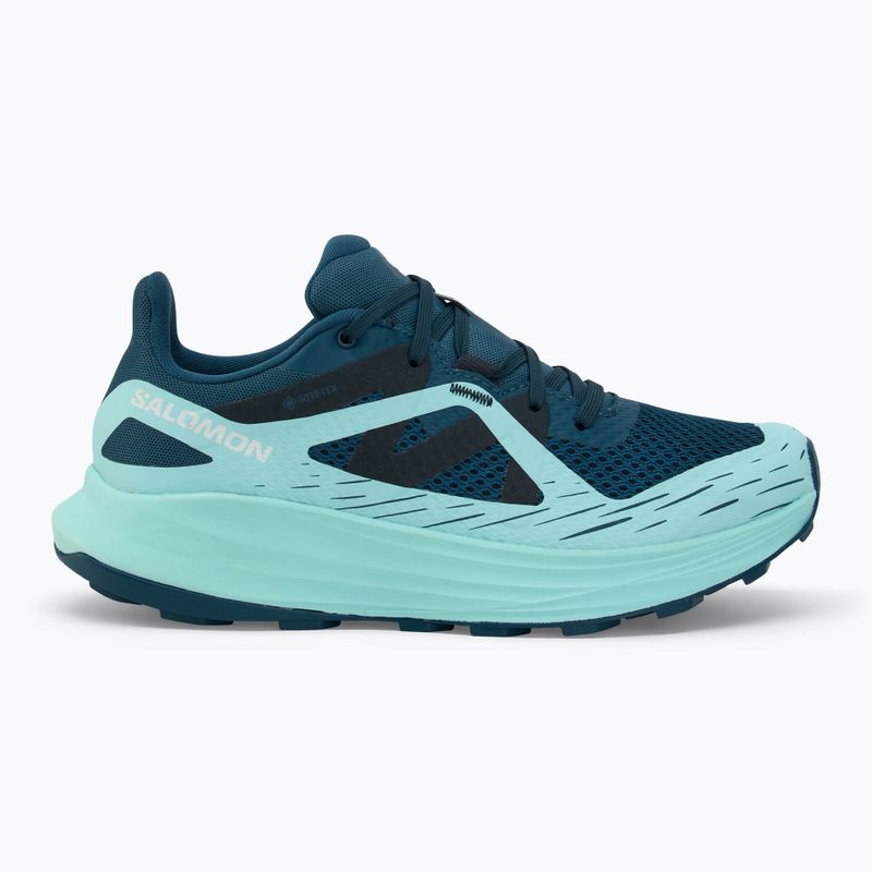 Кросівки для бігу жіночі Salomon Ultra Flow GTX deep dive/tanager turquoise/carbon 2