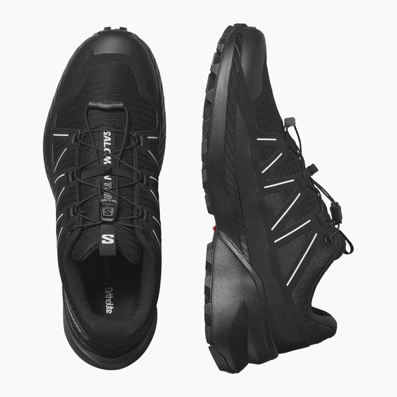 Кросівки для бігу чоловічі Salomon Speedcross Peak black/black/glacier gray 6
