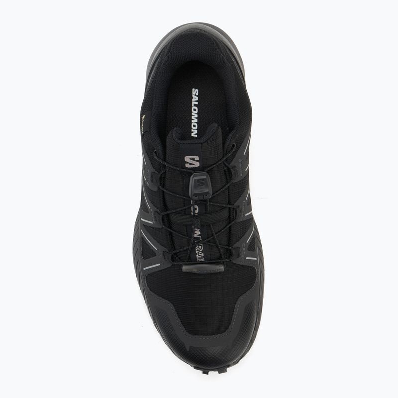 Кросівки для бігу жіночі Salomon Speedcross Peak GTX black/black/phantom 5