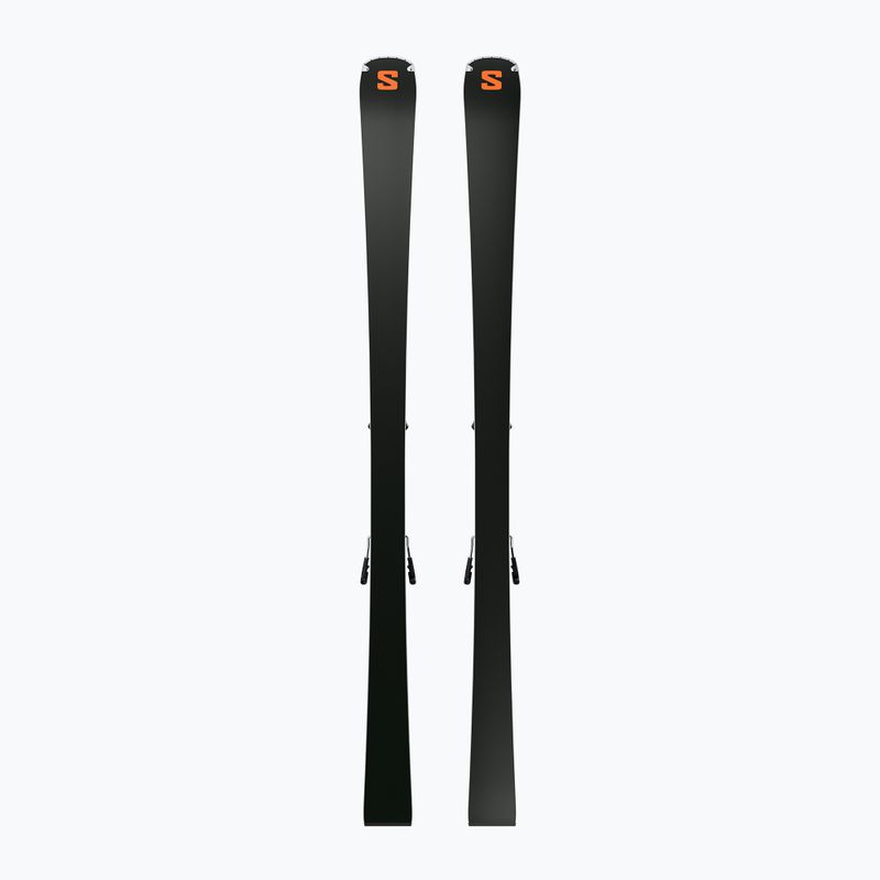 Лижі Salomon S/Max 10 XT + кріплення MI12 GW copen blue/black/neon red 2