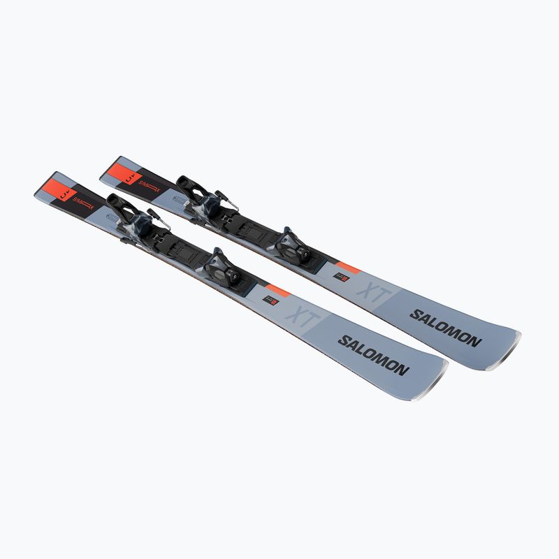 Лижі Salomon S/Max 10 XT + кріплення MI12 GW copen blue/black/neon red 3