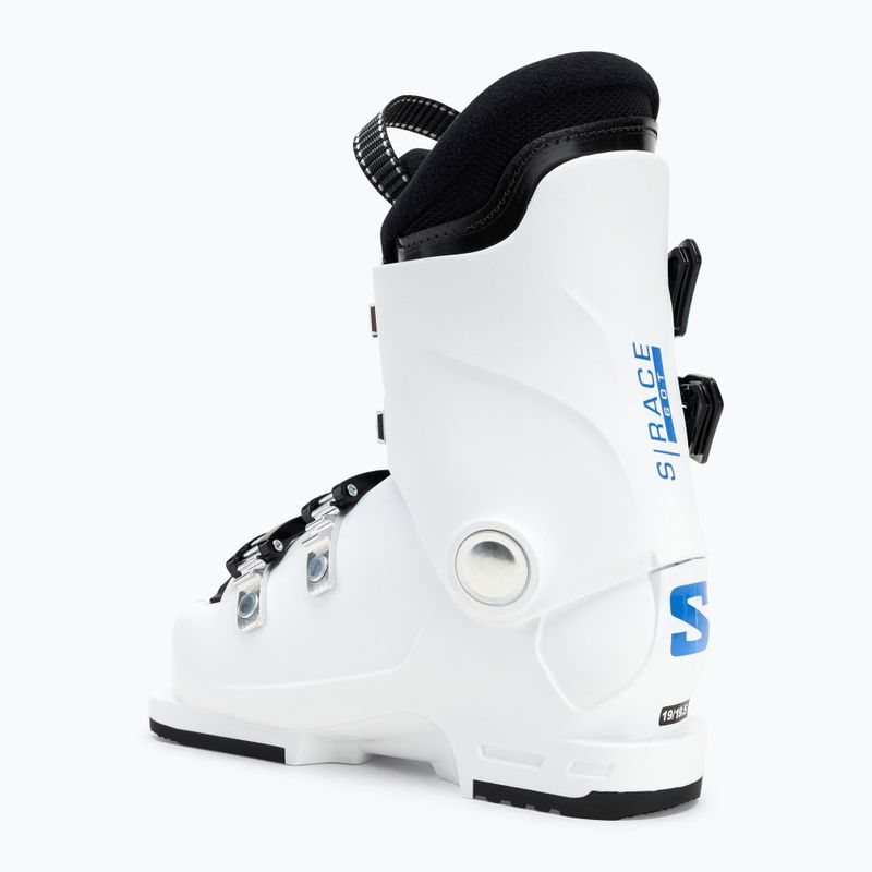 Черевики лижні дитячі Salomon S/Race 60T M Jr white/white/process blue 2