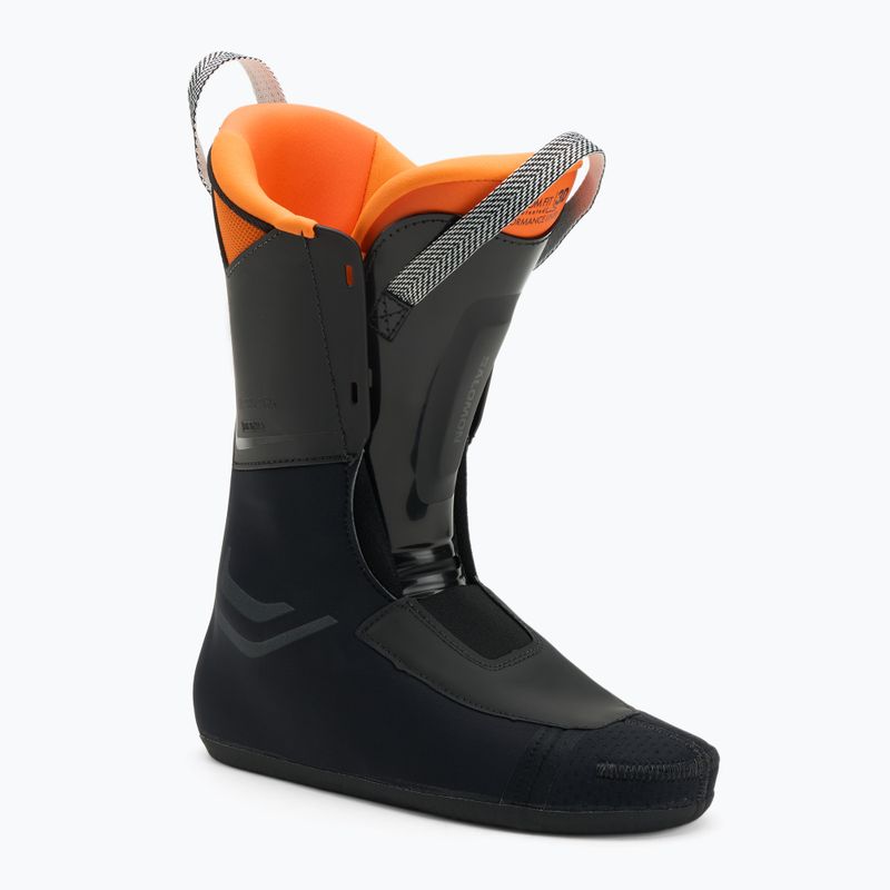 Черевики гірськолижні чоловічі Salomon S/Pro Alpha 100 GW black/dark grey met./orange tiger 5
