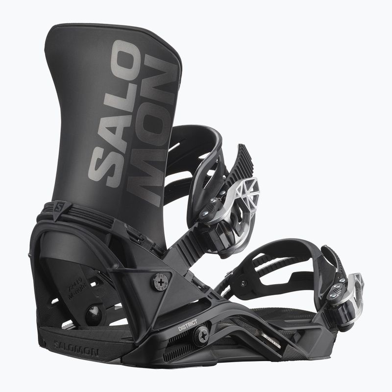 Кріплення сноубордичне чоловіче Salomon District black 2