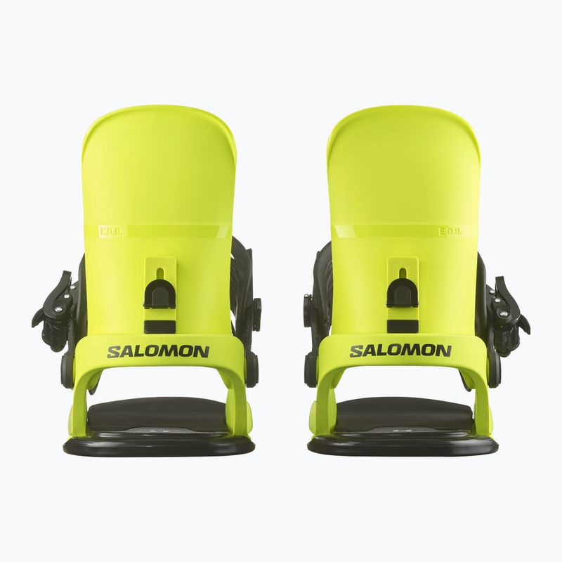 Кріплення сноубордичні Salomon EDB neon yellow 3