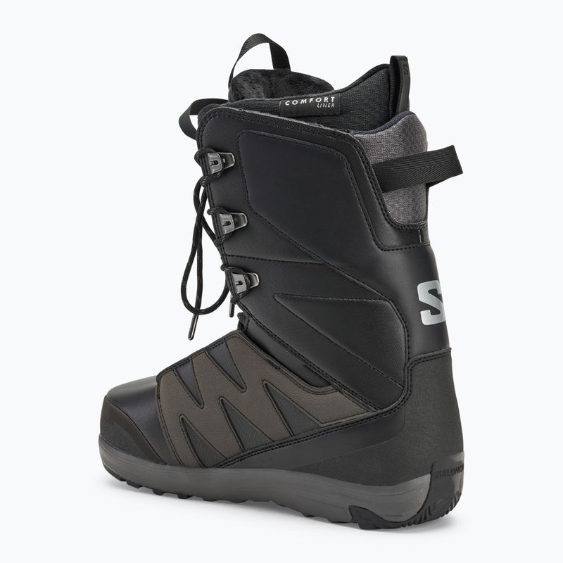 Черевики сноубордичні Salomon X Approach Lace SJ Boa black 2