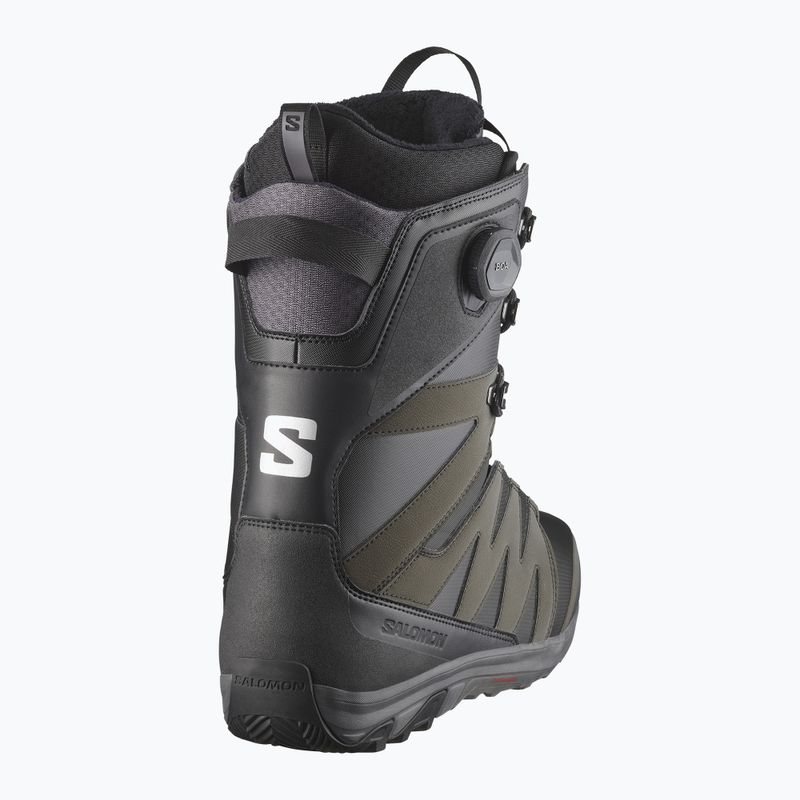 Черевики для сноубордингу Salomon X Approach Lace SJ Boa чорні 2