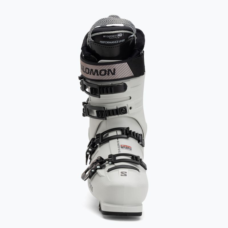 Черевики гірськолижні жіночі Salomon S/Pro Supra 100 W GW gray aurora/black/pinkgold met. 3