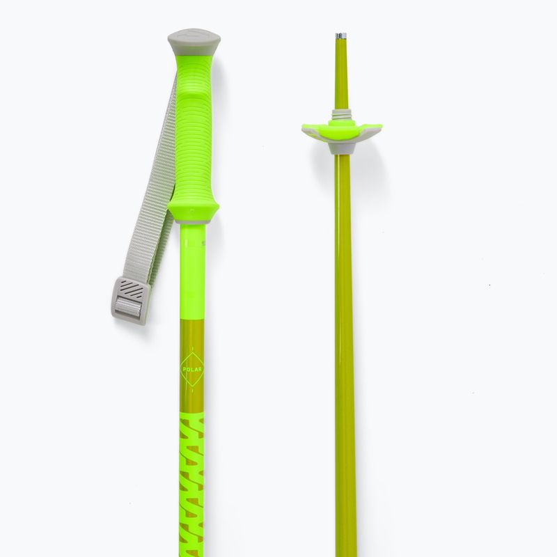 Палиці гірськолижні Salomon Polar neon yellow 3