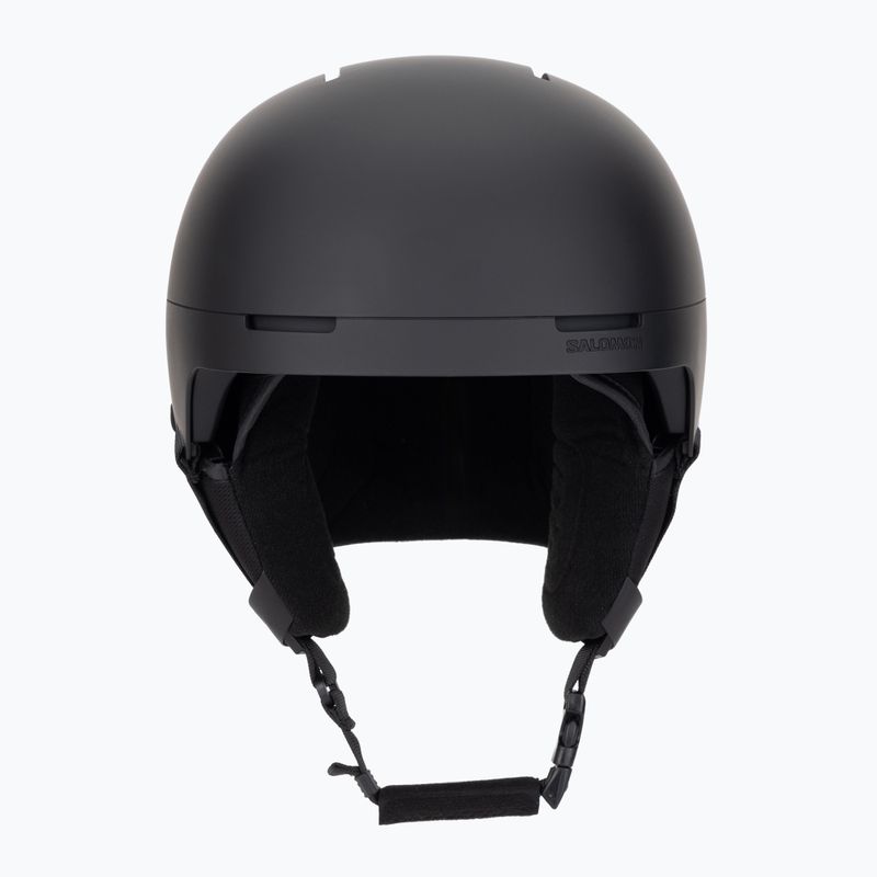 Шолом гірськолижний Salomon Brigade Round Fit black 2