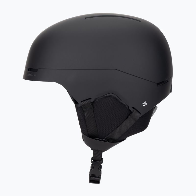 Шолом гірськолижний Salomon Brigade Round Fit black 3