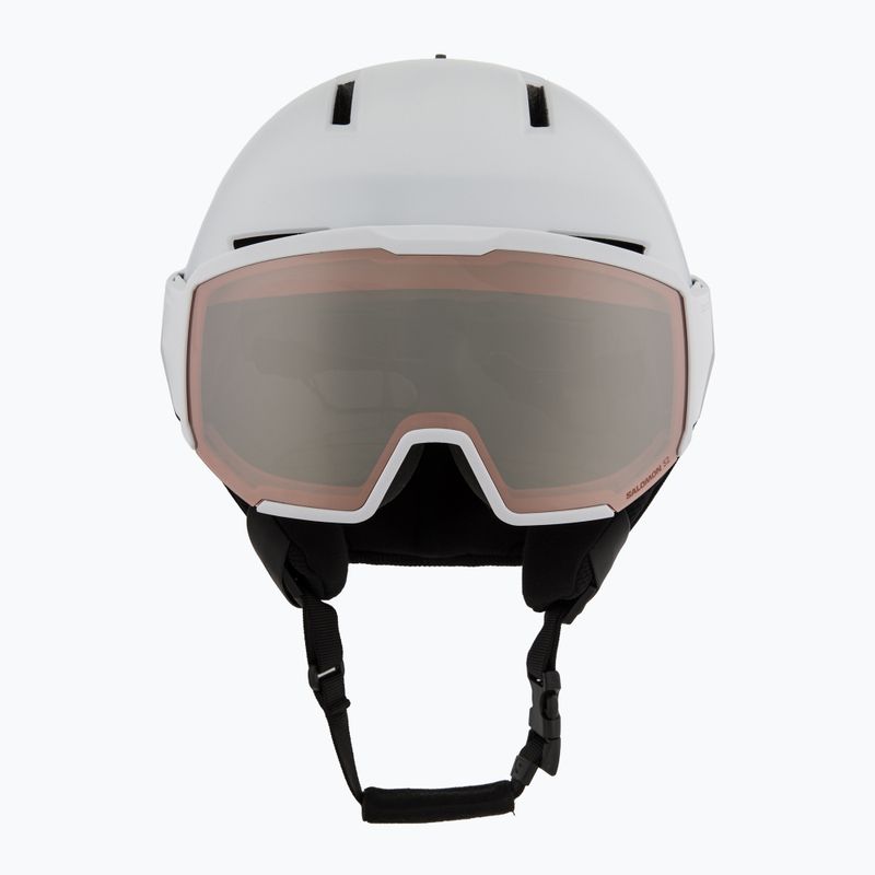Шолом гірськолижний Salomon Osmo white/flash tonic orange 2