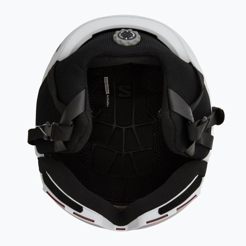 Шолом гірськолижний Salomon Osmo white/flash tonic orange 5
