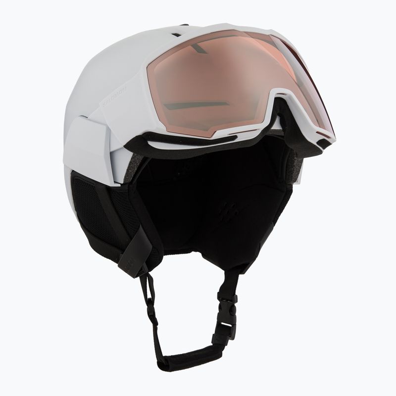 Шолом гірськолижний Salomon Osmo white/flash tonic orange 10